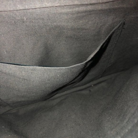 Silver and Gray Sequined Canvas Shoulder Bag - Picture 8 of 12